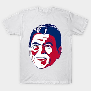 Ronald Reagan Red White and Blue T-Shirt